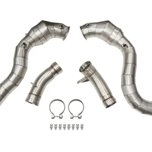 Ihned K Objednání Downpipe Mercedes Benz GLC63 M177 18+ CAT 200 + Heat Shield