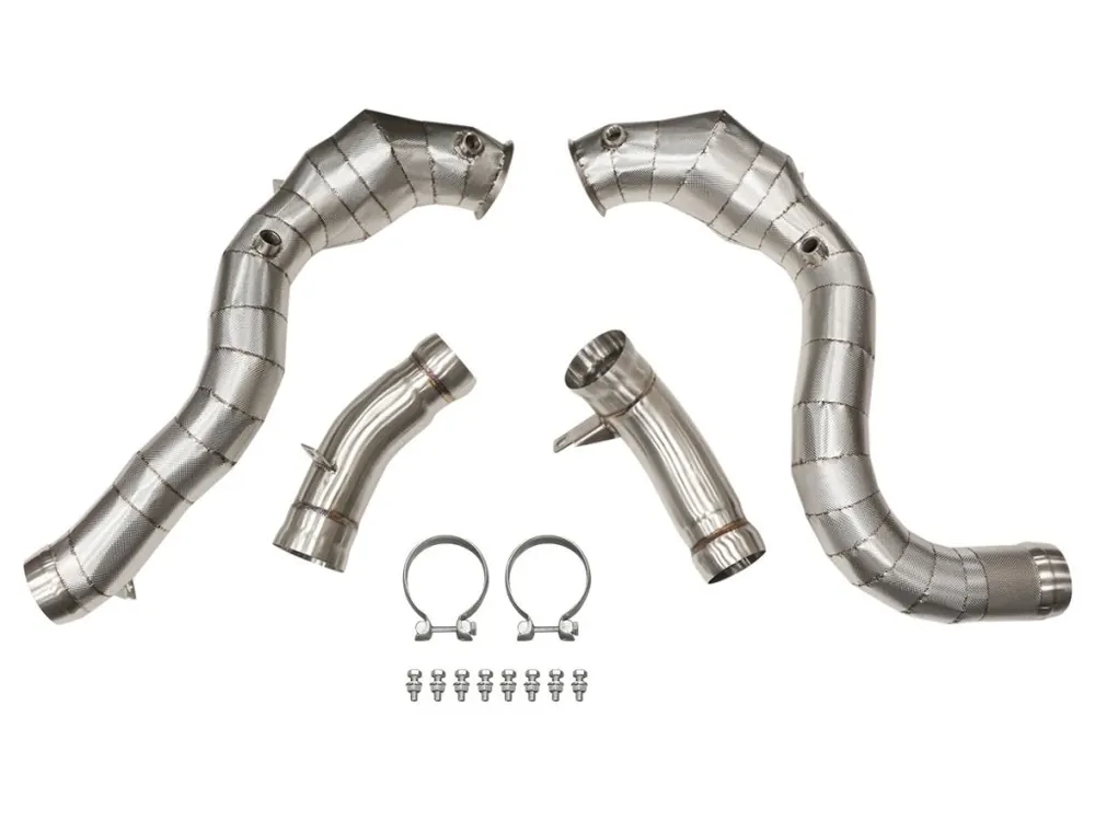 Ihned K Objednání Downpipe Mercedes Benz GLC63 M177 18+ CAT 200 + Heat Shield