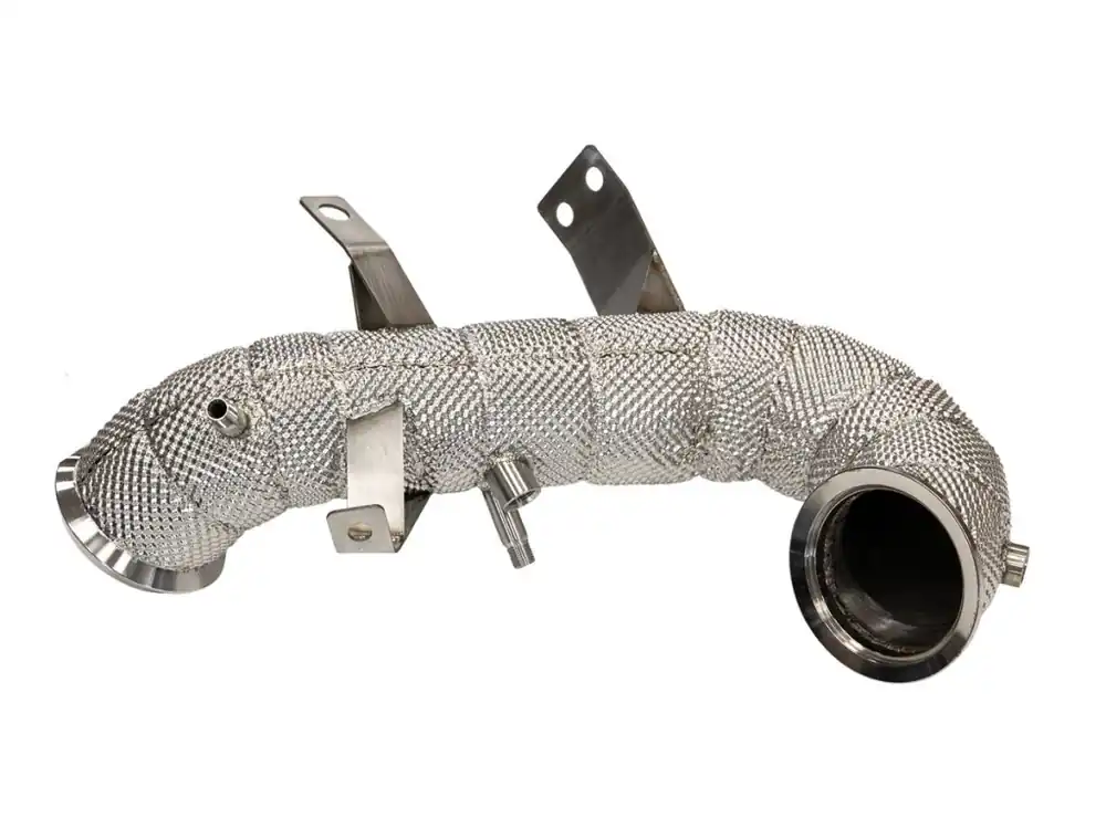 Downpipe Mercedes Benz A45 A45S 19+ M139 W177 + Heat Shield Výhodná Nabídka