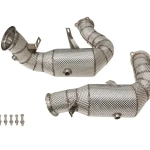 Pouze Dnes Downpipe Porsche Macan S Turbo 14+ Heat Shield