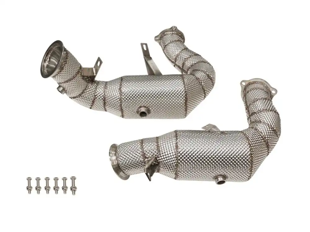 Pouze Dnes Downpipe Porsche Macan S Turbo 14+ Heat Shield