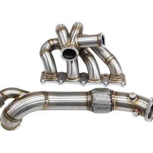 Výfukové svody Mitsubishi EVO X + downpipe Originální