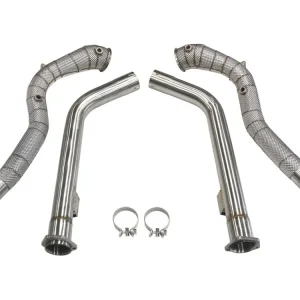 Downpipe Mercedes Benz G500 G550 W463 4.0T 13-18 Heat Shield Jen Po Omezenou Doba