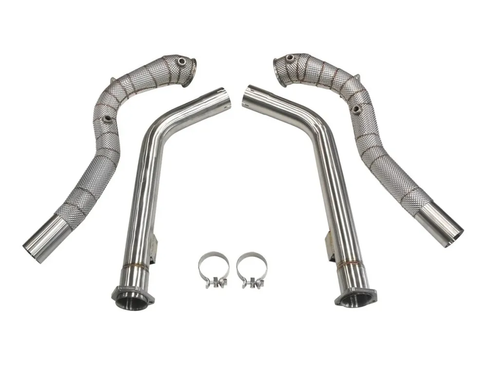 Downpipe Mercedes Benz G500 G550 W463 4.0T 13-18 Heat Shield Jen Po Omezenou Doba