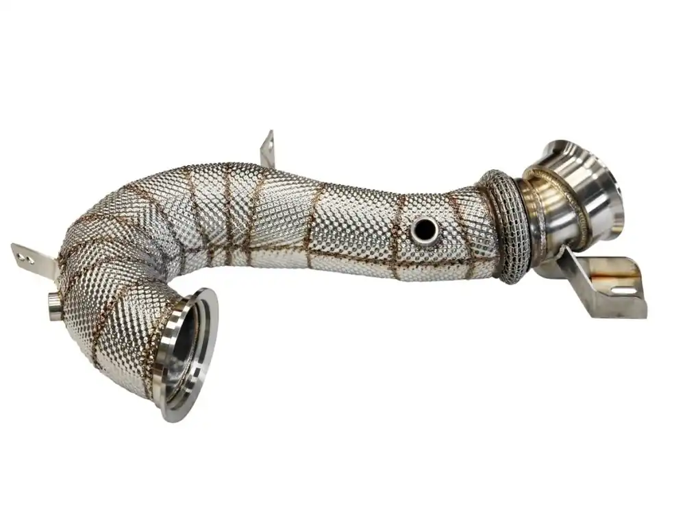 Novinka Downpipe Mercedes Benz GT50 GT53 GT43 E53 GLE53 CLS53 GLS53 M256 HeatShield