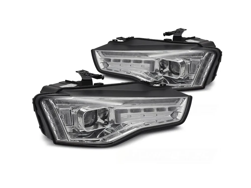 Přední světla AUDI A5 11-16 chrom LED SEQ Rychlé Dodání