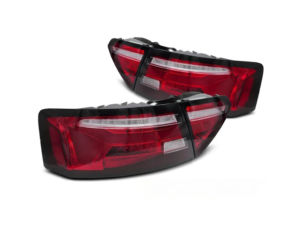 Vrácení Zdarma Zadní světla AUDI A5 11-16, originální žárovka, červená/bílá SEQ LED