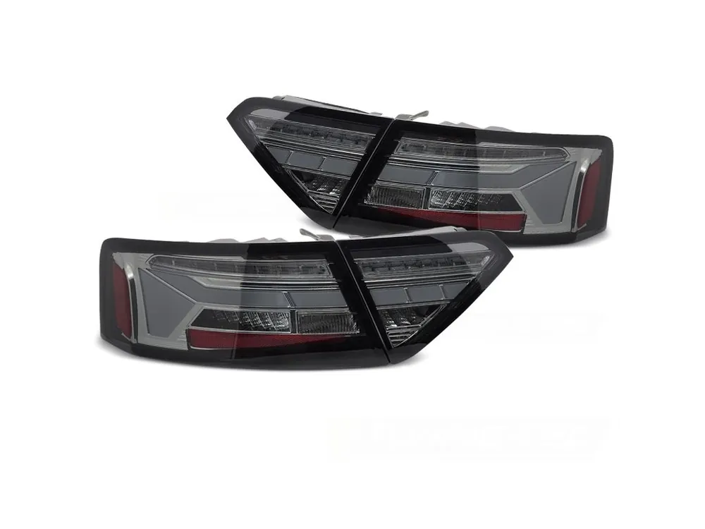 Pouze Dnes Zadní světla AUDI A5 11-16, originální žárovka, kouřová SEQ LED