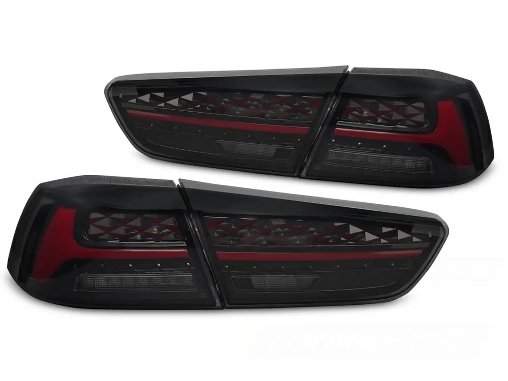 Nejprodávanější Zadní světla MITSUBISHI LANCER 8 SEDAN 08-16 kouřová LED I