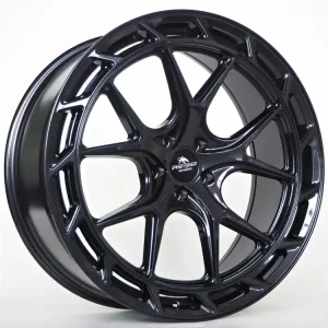 Alu kola Forzza Saturn 9,5X22 5X112 ET37 66,56 Black Magic Vrácení Zdarma