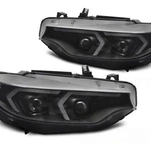 Bezpečná Platba Přední světla BMW F32/F33 13-17 černá XENON