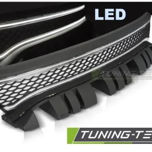Přední maska DODGE CHARGER 14-23 s LED matná černá Akce