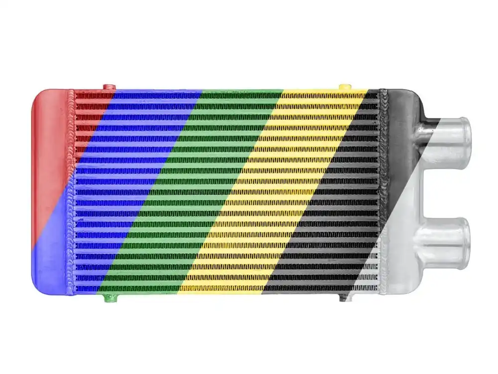 Intercooler 450x300x76mm jednostranný Barva FMIC.EU Sezónní Sleva