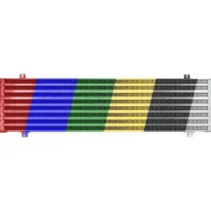 Intercooler 550x140x65mm Barva FMIC.EU Autentický