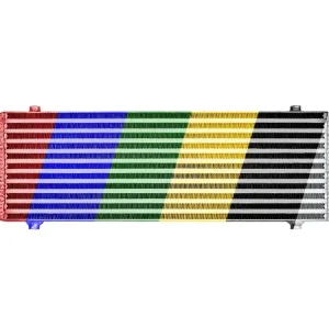 Intercooler 550x180x65mm Barva FMIC.EU Nejprodávanější