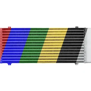Intercooler 550x230x65mm jednostranný Barva FMIC.EU Must-Have