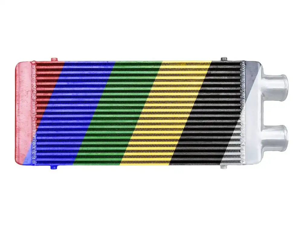 Intercooler 600x300x76mm jednostranný Barva FMIC.EU Výhodná Nabídka