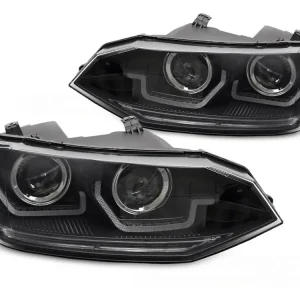 Nejlepší Cena Přední světla VW POLO VI 2G 17-21 SEQ LED DRL černá