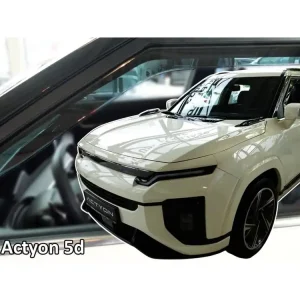 Levný Protiprůvanové plexi ofuky KGM Actyon 5D 24R