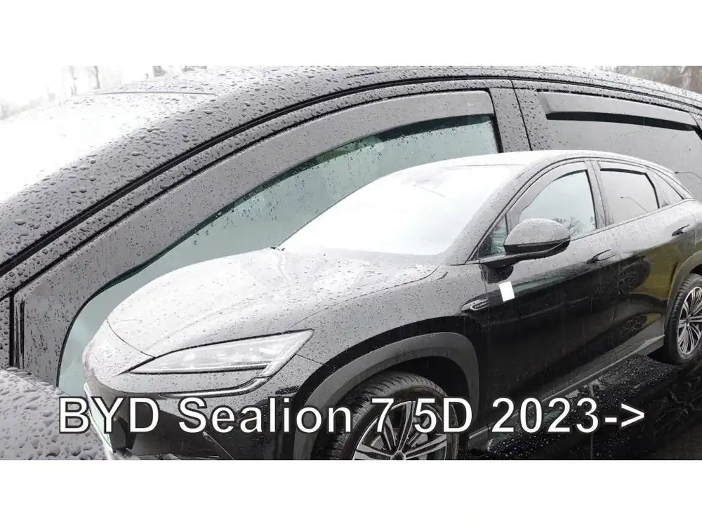 Cenově Výhodný Protiprůvanové plexi ofuky BYD Sealion 7 5D 23R (+zadní)