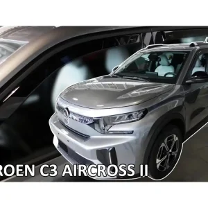 Protiprůvanové plexi ofuky Citroen C3 5D 24R (+zadní) Aircross Přímo Od Výrobce