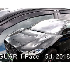Cenový Hit Protiprůvanové plexi ofuky Jaguar I-pace 5D 18R (+zadní)