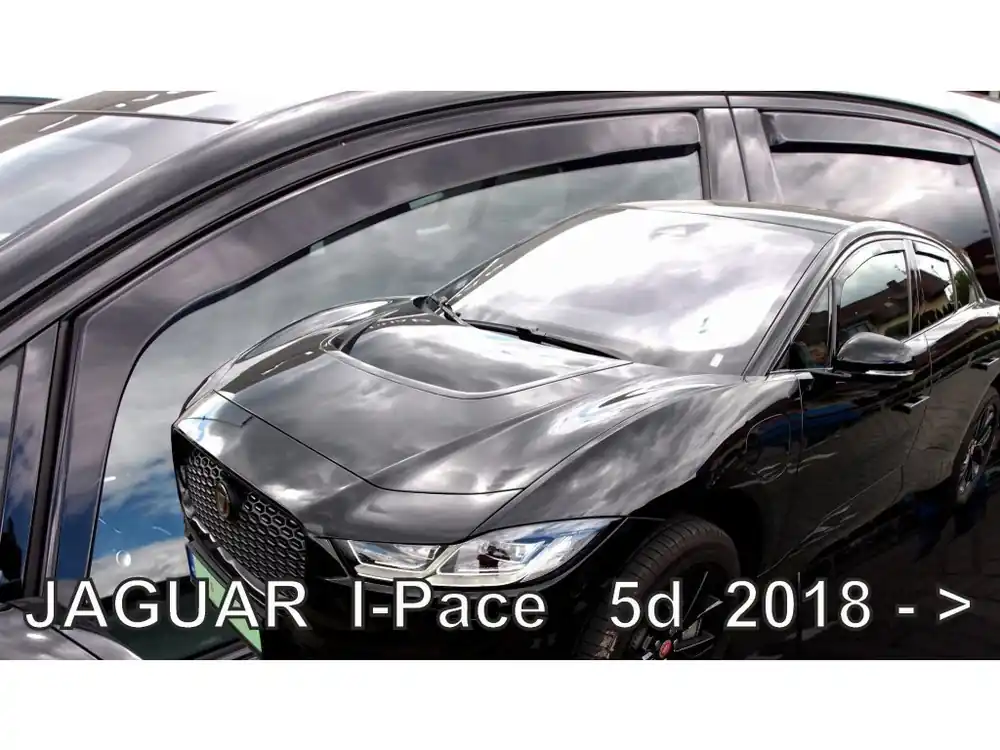 Cenový Hit Protiprůvanové plexi ofuky Jaguar I-pace 5D 18R (+zadní)
