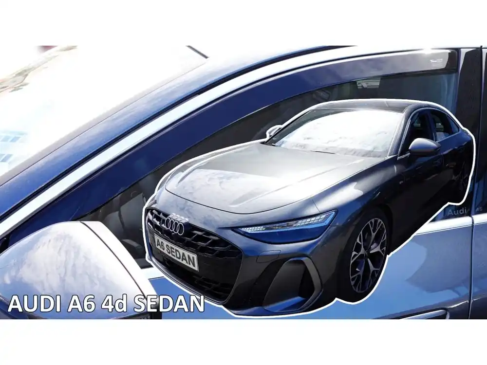 Protiprůvanové plexi ofuky Audi A6 5D 25R Výprodej