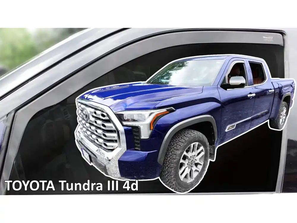 Nejprodávanější Protiprůvanové plexi ofuky Toyota Tundra Crewmax 4D 21R