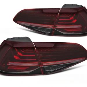 Sezónní Sleva Zadní světla VW GOLF 7 13-19 červená LED SEQ