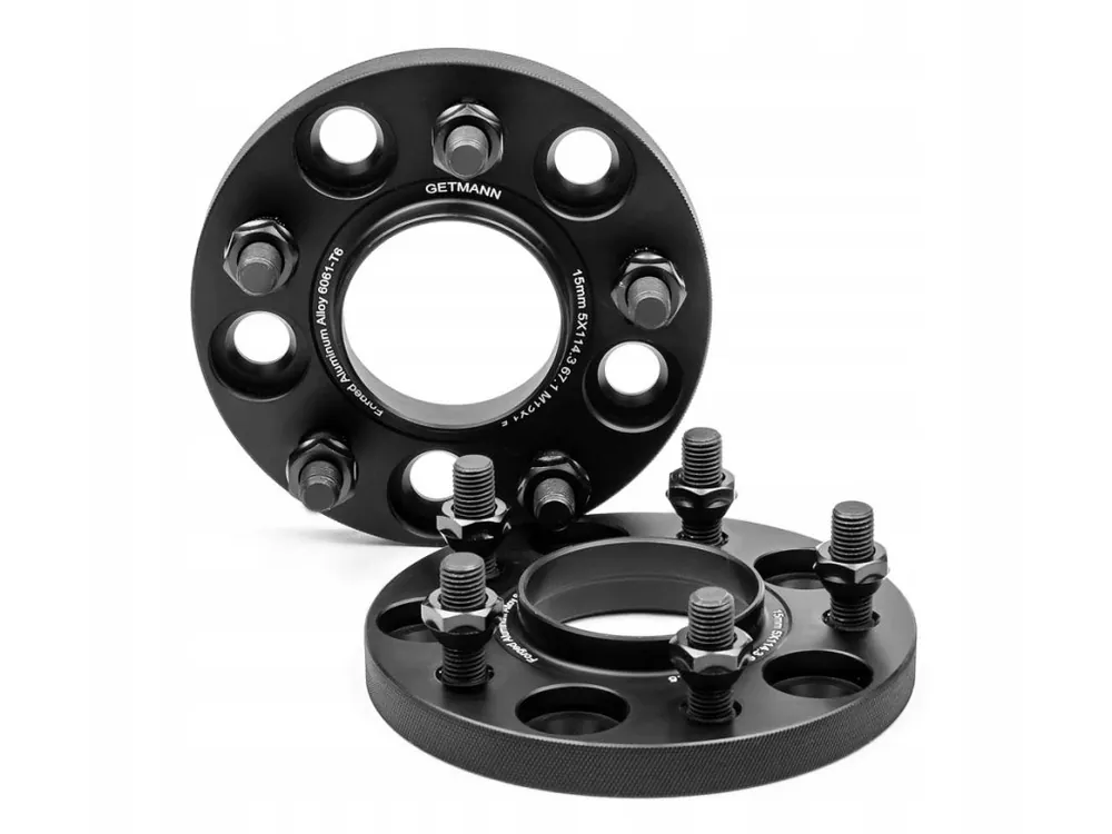Podložky pod kola 15MM 5x114,3 67,1 M12x1,5 HYUNDAI KIA MAZDA MITSUBISHI Sezónní Sleva