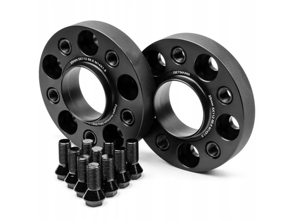 Podložky pod kola 25MM 5x112 66,6 M14x1,5 AUDI MERCEDES Aktuální