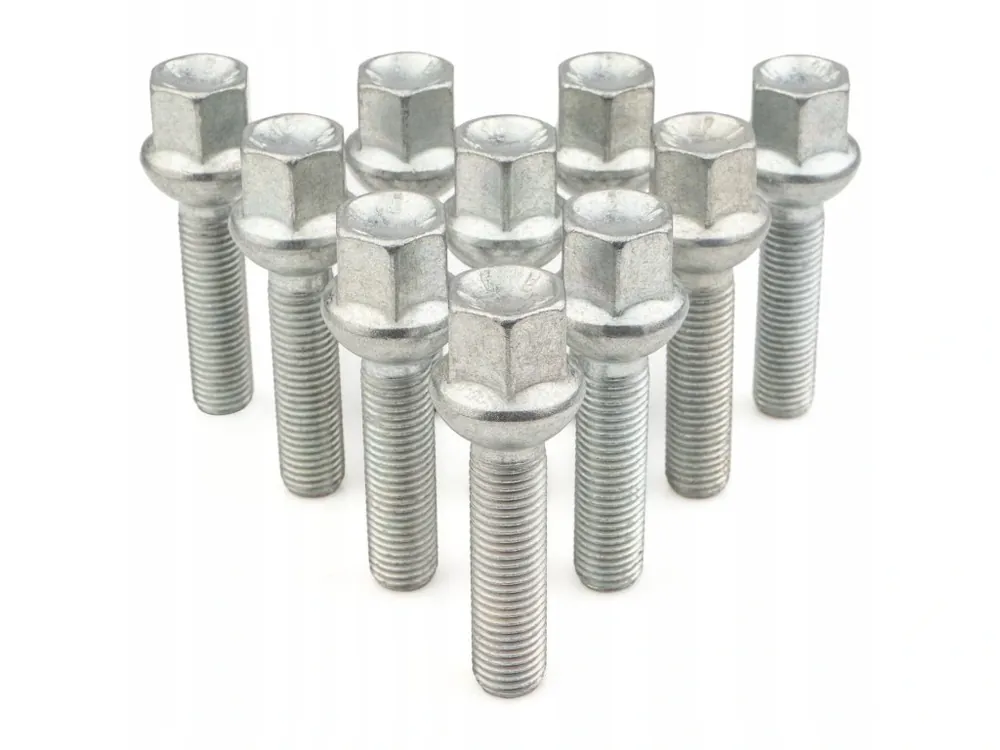 10x prodloužené šrouby kol M12x1,5x55mm R12 koule Výprodej