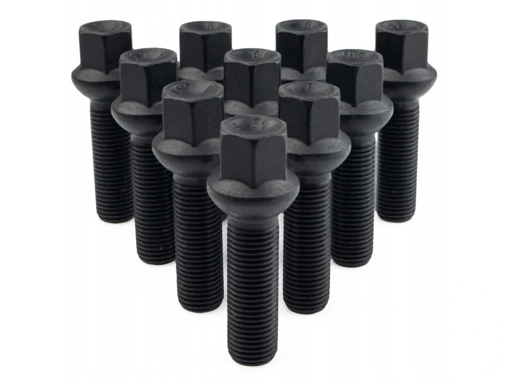 10x prodloužené šrouby kol M12x1,5x45mm R12 koule Tovární Cena