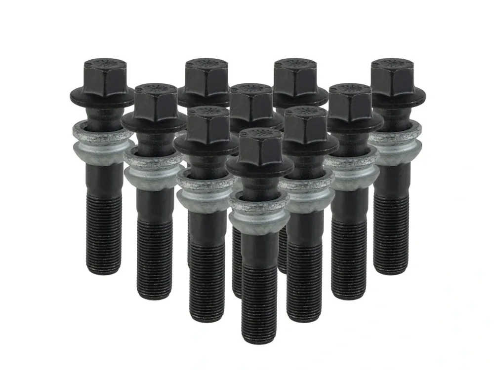 10x prodloužené šrouby kol M15x1,25x64mm R14 koule Cenová Bomba