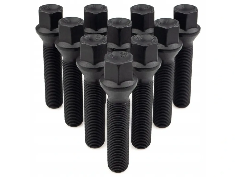 10x prodloužené šrouby kol M14x1,25x48mm kužel Značkový
