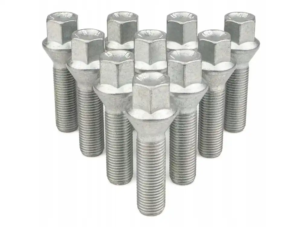 10x prodloužené šrouby kol M14x1,5x53mm kužel Aktuální