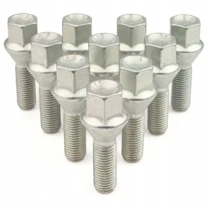 Sezónní Sleva 10x prodloužené šrouby kol M12x1,5x33mm kužel