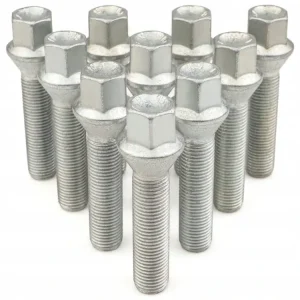 Sezónní Sleva 10x prodloužené šrouby kol M14x1,5x48mm kužel