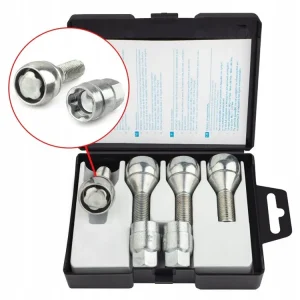 Pojistné šrouby kol M12x1,5x30 mm, kužel BMW DACIA FIAT MINI NISSAN RENAULT FORD Top Prodej