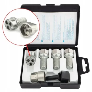 Pojistné šrouby kol M14x1,5x27mm AUDI ŠKODA SEAT VOLKSWAGEN VW Cenová Bomba