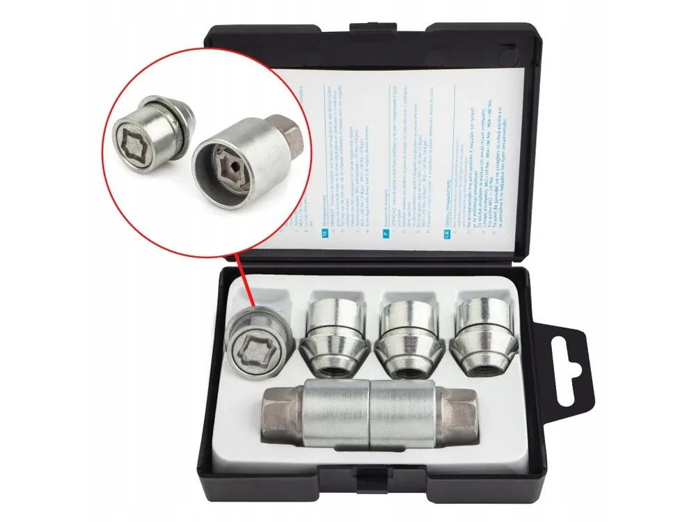 Pojistné matice kol M12x1,5x29mm, kužel FORD Finální Výprodej