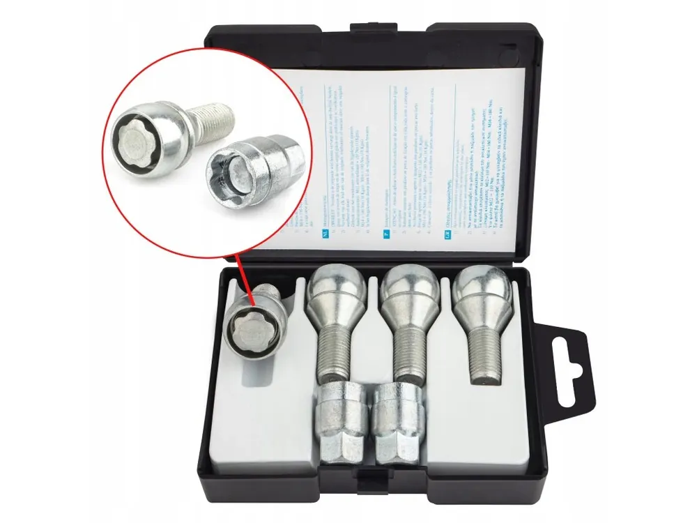 Akce Pojistné šrouby kol M14x1,5x26mm, kužel ALFA ROMEO CITROEN RENAULT