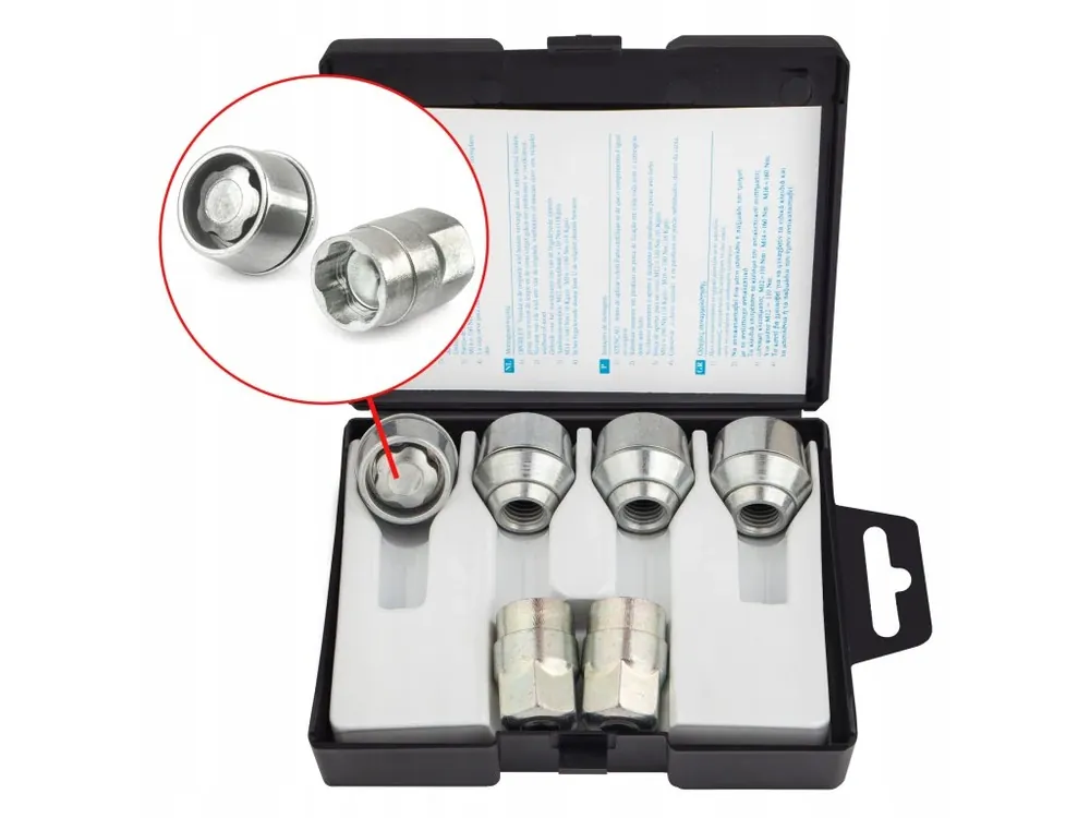 Pojistné matice kol M12x1,5x26mm FORD VOLVO Vrácení Zdarma