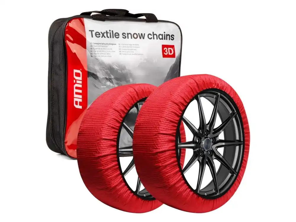 Výprodej Textilní sněhové řetězy 3D L EN16662-1 Önorm V5121 2 ks