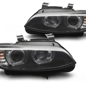 Přední světla BMW E92 / E93 06-10 XENON LED DRL žluté-černé Poslední Šance