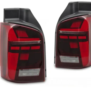 Zadní světla VW T5 04/03-09 / 10-15 zad.výklopné dveře, červená LED SEQ Kup Teď