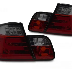 Zadní světla BMW E46 SEDAN 98-01 červená-kouřová LED BAR Sleva