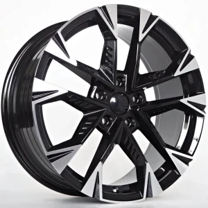 Poslední Šance Alu kola Replica Ezra 8X18 5X112 ET40 57,1 Black machined spokes