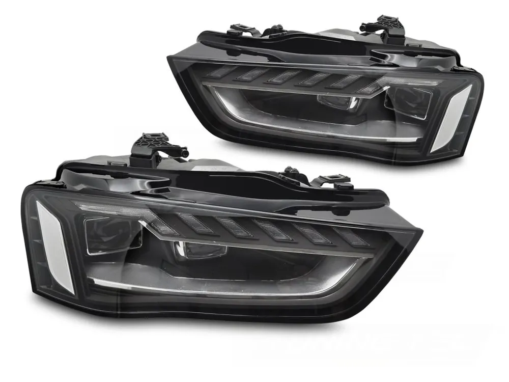 Finální Výprodej Přední světla AUDI A4 B8 12-15 FULL LED SEQ DRL (za halogeny)